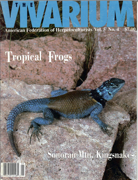 The Vivarium. Vol. 5, №4
