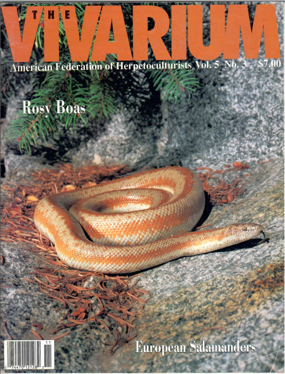 The Vivarium. Vol. 5, №3