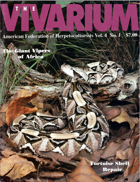 The Vivarium. Vol. 4, №1