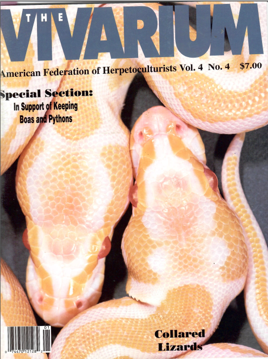 The Vivarium. Vol. 4, №4