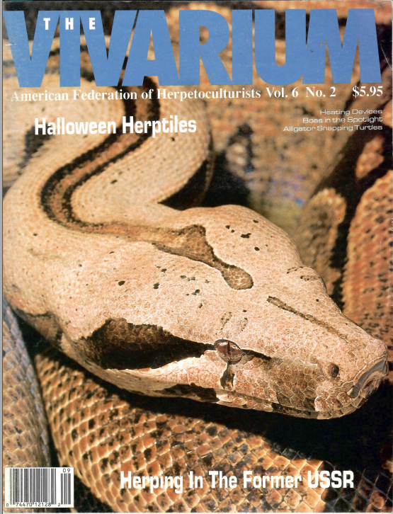 The Vivarium. Vol. 6, №2