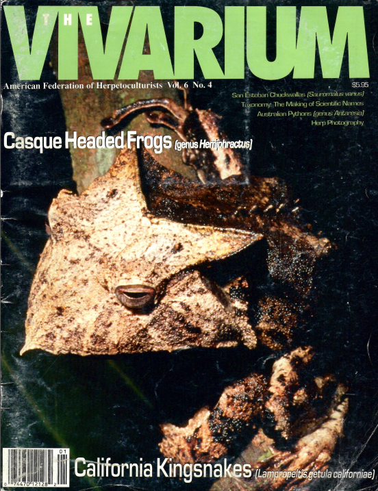The Vivarium. Vol. 6, №4