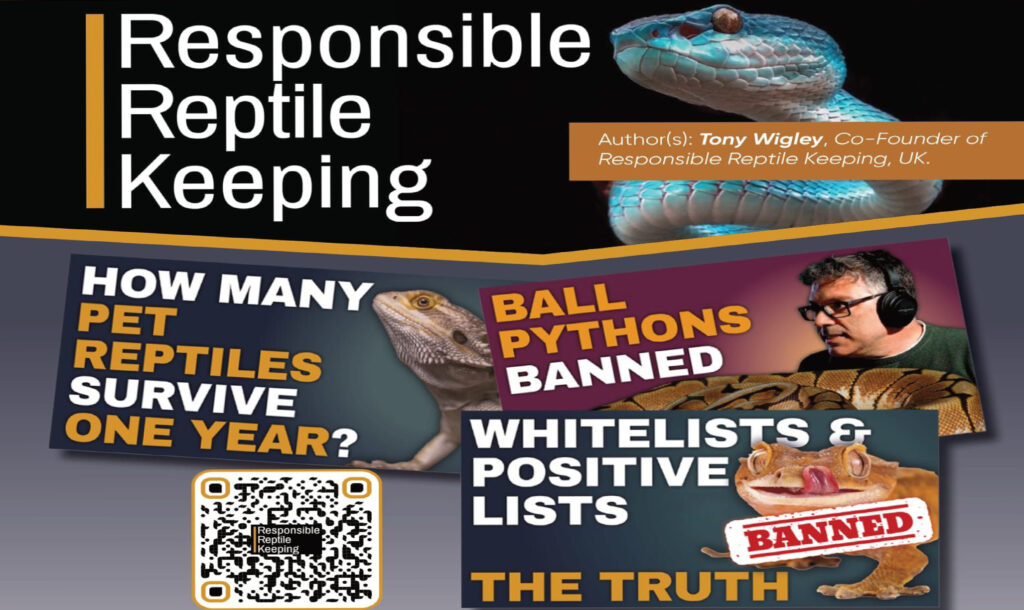 "Responsible Reptile Keeping" (RRK)