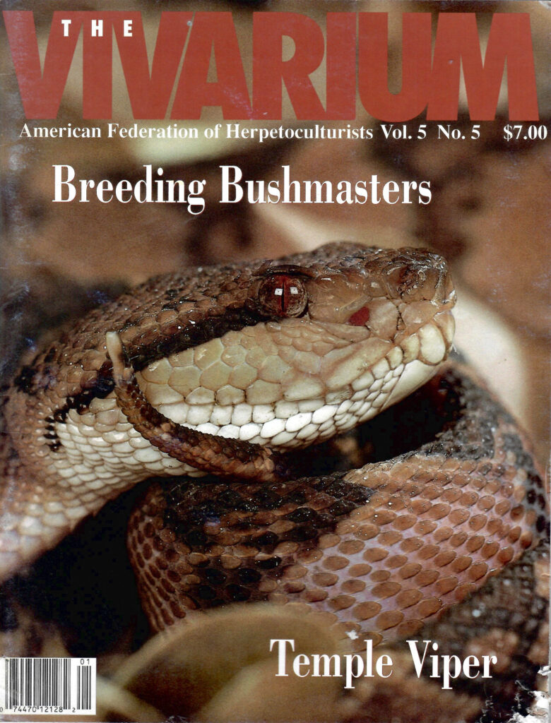 The Vivarium. Vol. 5, №5